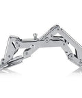 170 Degree Hydraulic Cabinet Door Hinge With Screws For No Slam Soft Close And Slow Close Durable Door Hardware in chrome finish