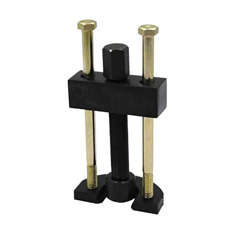 Top Tier 5 And 6 Speed Transmission Mainshaft Inner Bearing Race Tool Big Twin Bearing Puller Kit Part 34902 84 Fits Classic Harleys Fix Gearbox Issues Quick Save Money DIY Style Instead Of Dumping Cash At The Garage For Real Riders. black steel bearing puller kit with two bolts and center screw