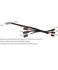 Four Wheel Steering 4WS Control Board And Servo Cable Upgrade Kit For 1 24 SCX24 1 10 DVC10 1 18 TX4M Black wiring diagram