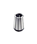 Premium Precision Er16 Collet Chuck Set 0.003 Runout Fits 3 To 10mm Tools For CNC Routers And Milling Machines With Wrench Included, close-up view of collet.