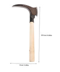 Portable Multifunctional Grass Clearing Sickle For Weeding Harvesting And Gardening With Ergonomic Manganese Steel Handle Non Slip Grip