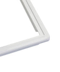 Corner detail of Crisper Pan Cover And Shelf Frame Without Glass For Fridge Refrigerator Delicatessen Drawer Cover Fits 26 Series Models
