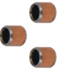 Top Shelf Oilless Bushings 4Mm Bore Smooth Operator Sleeve Bearings with bronze composite core in a set of 3.