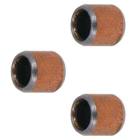 Top Shelf Oilless Bushings 4Mm Bore Smooth Operator Sleeve Bearings with bronze composite core in a set of 3.