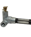 Ford Tractor Fuel Tap Shut Off Valve For 2600 3600 4100 4600 5600 6600 7600 Seven Eighths Inch 14 Pitch Fuel Line One Half Inch BSPT Inlet One Half Inch UNF Outlet Replacement Part, metal fuel tap
