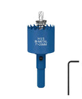 1 Inch Bi Metal Hole Saw With Center Drill For Quick Clean Holes In Wood Plastic Drywall And Thin Sheet Metal