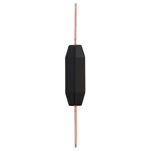 Premium MEGA 350 Amp Auto Fuse 32V DC Bolt On Circuit Protector UL Rated heavy duty nylon casing side view.