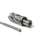 Annular cutter, 1-1/8 in cutting diameter, 2 in depth of cut, 3/4 in Weldon shank