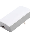 Reliable Uninterruptible Power Supply Ups Battery Backup For Us Wall Socket With Heavy Duty Surge Protection and Voltage Regulator - white and gray enclosure with plug