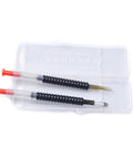 Beekeeping Grafting Needles Kit 4 Pcs Durable Queen Bee Larvae Transfer Tools in white storage case, showing retractable needles
