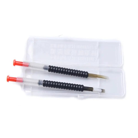 Beekeeping Grafting Needles Kit 4 Pcs Durable Queen Bee Larvae Transfer Tools in white storage case, showing retractable needles