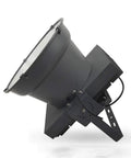Kickass Rechargeable Led Floodlight Rock Solid IP66 Waterproof Work Lamp with aluminum housing angled for visibility.
