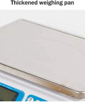 Thickened weighing pan of the Hassle Free Heavy Duty Electronic Counting Scale for Quick Parts Inventory Sorting 3kg Capacity.