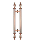 Copper design handle similar to European Antique Glass Cabinet Drawer Handle In Solid 201 Stainless Steel With Brushed Finish