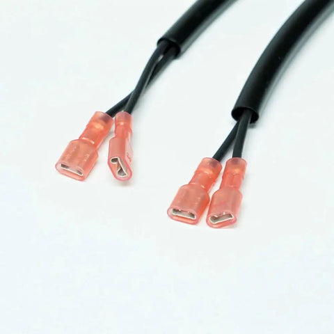 Furnace draft inducer assembly replacement motor wiring harness with connectors for Carrier units, designed for easy installation.