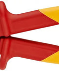 Insulated Snipe Nose Plastic Pliers 1000V With Fiberglass Reinforced Handles Red And Yellow Non Conductive Electrician Pliers For Meter Assembly And Blocking Soft Grip For Better Control