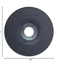 BHA depressed-center metal grinding wheel for angle grinders, 4.5 in x 1/4 in x 7/8 in, 5-pack