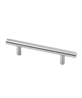 Stainless Steel Cabinet Drawer Handles 224mm Long, Universal Furniture Hardware for easy install in kitchens and drawers.