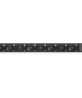 Ultra Flexible 8 Channel Microphone Splitter For Stage And Studio, Gig-Ready, front view showing 8 XLR inputs and 1U rack design.