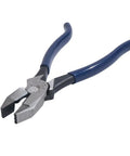 High Leverage Ironworker's Pliers For Twist And Cut Soft Annealed Tie Wire With Hook Bend Handle And Spring Loaded Action Heavy Duty Jaws 46 Percent More Power Made In USA