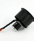 64mm 12 Blade EDF Ducted Fan With 4S 2840-KV3200 Brushless Outrunner Motor for RC Jet Aircraft, side view