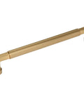 Cumberland Cabinet Pull Seven And Nine Sixteenth Inch Center To Center Honey Bronze Finish With Coordinating Knobs