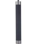 Go Anywhere Camera Extension Rod Mount One Quarter Inch Thread For Dash Cams And Action Gear Lightweight Aluminum Build Lock Down Male Female Adapter Five Point Nine Inches Long, side view of gray rod with threaded ends.