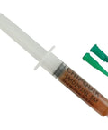 Low Viscosity No Clean Tack Flux For Lead Free Soldering In 5cc And 5g Luer Lock Syringe With Tips Odor Reduced Paste Flux For SMT Rework