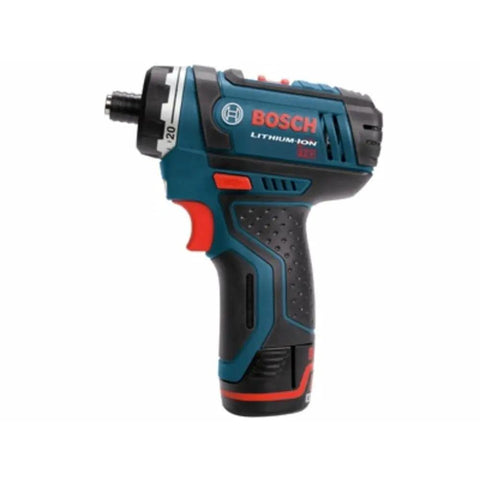 12V Max Two-Speed Pocket Driver Kit With Ultra-Light 1.4 Lb Design, High Torque Up To 265 In-Lbs, ergonomic grip, side view