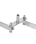 No Nonsense Dead Center Finder And Stainless Steel Woodworking Marking Gauge with curved edges and precise layout capabilities.