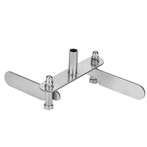 No Nonsense Dead Center Finder And Stainless Steel Woodworking Marking Gauge with curved edges and precise layout capabilities.