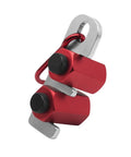 Anodized Aluminum Stair Gauge Framing Square Attachment Jig For Stair Stringer And Rafters Layout, compact red aluminum alloy