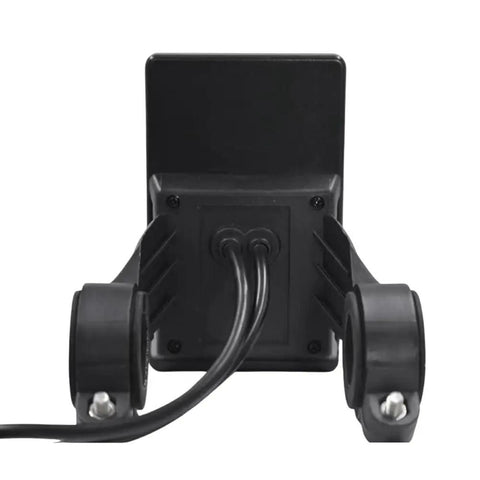 M5 Electric Bike LCD Display Meter For Mountain Ebikes And Scooters Ready For Any Ride 24V To 60V Adjustable Voltage 5Pin UART Panel Screen Replacement Ultra Thin Aluminum Frame Waterproof Handlebar Compatible