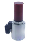Solenoid Valve For Backhoe Loaders 3CX 4CX Replacement Part 25 105100 Precise Hydraulic Control Direct Fit Rock Solid Durability For Construction Equipment, metal body with connector