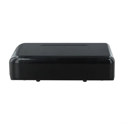 Heavy Duty ABS Plastic Electric Bike Controller Box Keeps Your Ride Tight For 1000 To 1500 Watt Ebike Motor Setups With Included Nuts And Fasteners, black plastic enclosure side view.