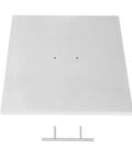 Stainless Steel Fire Pit Cover For 21 And 27 Inch Round Pits With Handle Portable Fire Pit Lid shown with separate handle