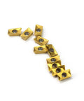 Carbide Inserts APKT11T308 For Face Milling And End Milling APKT Style Inserts Workhorse With 0.256 Inch Width 0.142 Inch Thickness