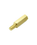 M3 Brass Hex Standoff Spacers 12mm And 6mm Lengths Male To Female Thread 5mm Hex Head Ideal For PCB Board Mounting And Enclosures