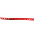 Red Anodized Aluminum T Slot Miter Track 450 Mm 18 Inch Long, Built for Pro Woodworking With 30 Type And 45 Type Slots, For T Screw And Quick Action Jig, Beefy Aluminum Alloy Guide For Precise Cuts