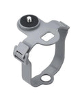 Expansion Bracket With One Quarter Inch Screw Adapter for Drone Camera Mount in gray plastic.