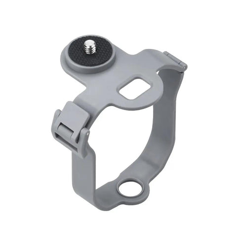 Expansion Bracket With One Quarter Inch Screw Adapter for Drone Camera Mount in gray plastic.