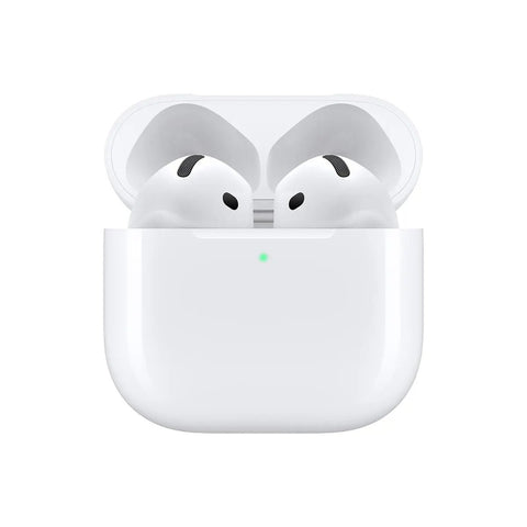 AirPods 4 Refurbished With Personalized Spatial Audio And All Day Comfort Shorter Stem For Stability in charging case