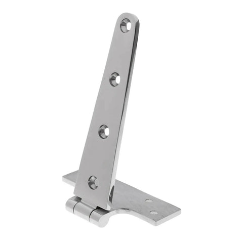 Badass Heavy Duty T Hinge Strap Tee For Shed Barn Door Gate Marine Boat Swings Built Tough With Zero Flex And Slick Motion For 4 6 Or 8 Inch Mounts No Sweat Setup Today, stainless steel hinge with three holes.