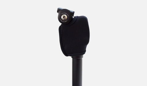 Close-up of SP12 NCX Suspension Seatpost For MTB Road And Gravel Bikes With Parallelogram Design Delivers Consistent Pedal Positioning And Smooth Ride