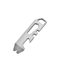 Ultra Lightweight Metal Alloy Multitool With Wrenches And Bottle Opener For Camping And Hiking Adventures, Pocket Sized 6x1.5cm One-Piece Durable Tool In Sandblasted Finish