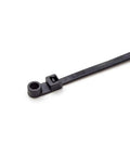Upgraded Nylon Mounting Cable Tie With Secure Screw Anchor, Four Point Three Inches Long, Tough Matte Black Design.