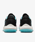 Back view of Precision 6 Men's Basketball Shoes in Sail Copa Phantom Black Colorway Size 9.5 with herringbone traction
