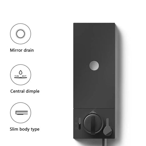 Premium 800Ml Electric Tea Maker Featuring Auto Water Pump And Secure Magnetic Lid, Smart Digital Temperature Kettle Set control panel close-up.