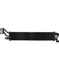Durable Transmission Oil Cooler For Jeep Wrangler 2018-2020 And Gladiator 2020 With 3.6L, 2.0L, Or 3.0L Engines Keeps Your Ride Cool And Smooth While Cruising Down The Trail Without Worrying About Overheating Issues. black aluminum transmission oil cooler with mounting brackets
