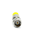 Front view of 10dB SMA Attenuator Kit For In-Line RF Links, SMA Male To SMA Female, 50 Ohm, 2W, DC To 6GHz, silver-plated
